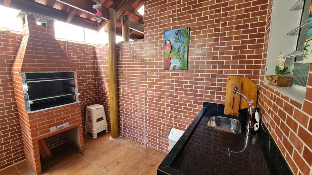 Apartamento Ubatuba Com Area Gourmet Bagian luar foto