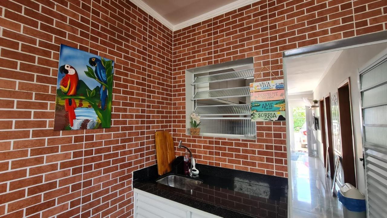 Apartamento Ubatuba Com Area Gourmet Bagian luar foto